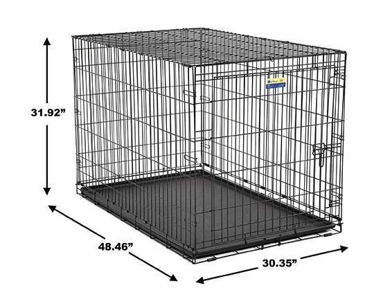 Midwest Contour Crate 1 Door 48 Jeffrey s Natural Pet Foods